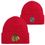 Outerstuff Dětská zimní čepice Chicago Blackhawks Cuffed Knit