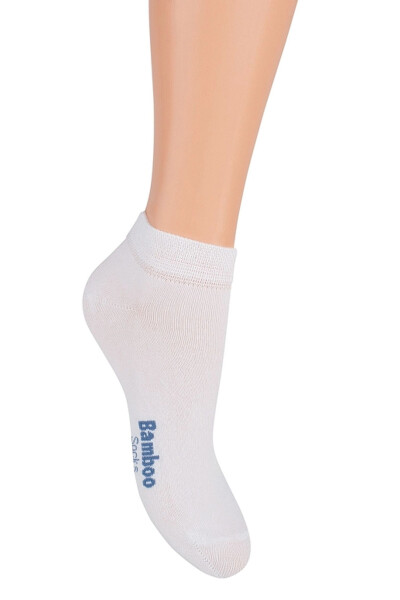 Dámské ponožky 25 white - Skarpol Bílá 35/38