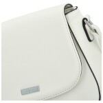 Módní dámská crossbody kabelka Delami Little Charm, bílá