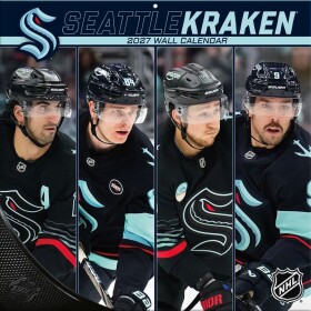 JF Turner Kalendář Seattle Kraken NHL 2027 Wall Calendar