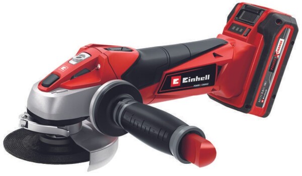 Einhell TE-AG 18|115 Li Kit / Aku Úhlová bruska / 18V / 3.0Ah / 115 mm / 8.500 ot-min (4431119)