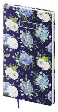 Diář 2027 týdenní kapesní Vario Lyra - Floral
