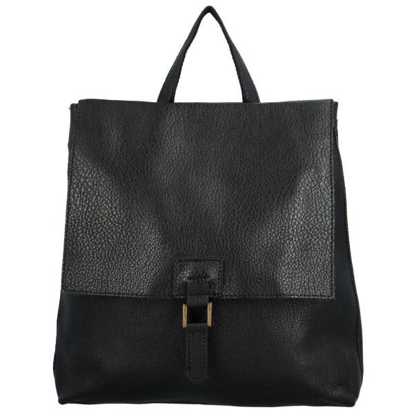 Stylový dámský koženkový kabelko-batoh Octavius, černý