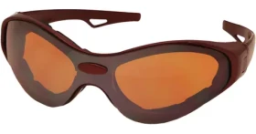 RULYT TT-BLADE MULTI metalická červená / Sportovní brýle / UV400 / Anti-Fog / Výměnné nožičky