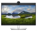 23,8" DELL Videokonferenční monitor černá / Monitor / IPS / FullHD / USB-C hub / Ethernet (DELL-P2424HEB)
