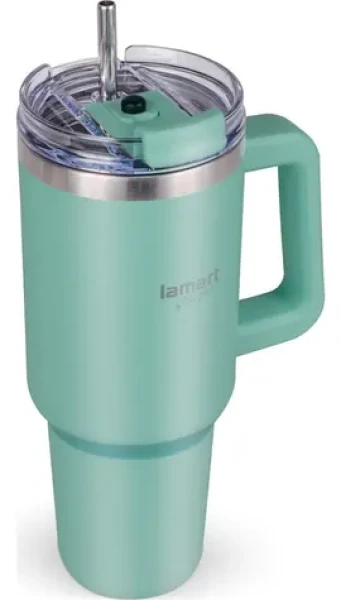 Lamart Huge Termohrnek 1,2 l mátová / O10 x 25,5 cm / nerez, plast