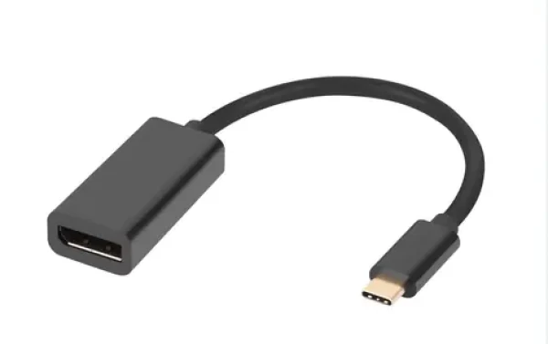 MicroConnect USB-C na DisplayPort černá / Adaptér (MC-USBC-DPF1.2)