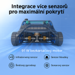 Bateriový automatický vysavač WYBOT S2 PRO