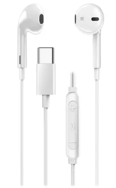 GENIUS sluchátka HS-M365 bílá / s mikrofonem / USB-C / kabel 1.2 m (31710030401)