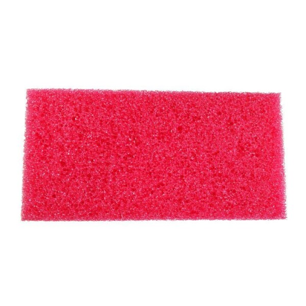 Náhradní povrch molitan hrubý, 250 x 130 x 30 mm, červená