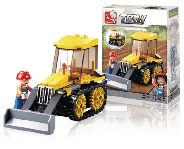Sluban Town Stavitelé M38-B0377D Malý buldozer