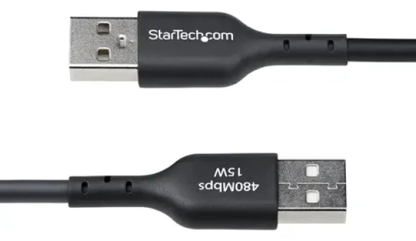 StarTech USB-A na USB-C černá / Kabel / USB 2.0 / rychlonabíjení / 3 m (USB2AC3MNC)