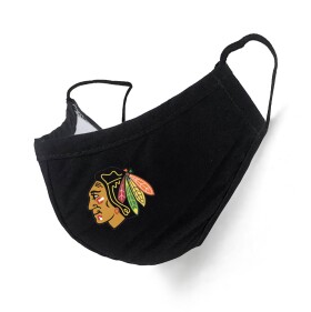 Rouška Chicago Blackhawks Black Velikost: dospělá velikost