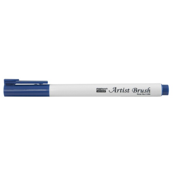 MARVY Artist Brush 1100-29 fix štětcový hrot – barvy vodní báze brush pen na papír lettering kaligrafie rozmývatelný mísitelný acid free netoxický
