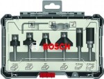 BOSCH 2607017468 / Sada fréz s 6mm vřetenem TrimEdging / 6 ks (2607017468)