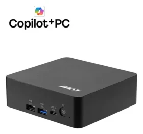 MSI Cubi NUC AI+ 3MG-004EU černá / Mini PC / Intel Core Ultra 5 322 / 16GB DDR5 / 512GB SSD / 2x 2,5G LAN / Wi-Fi 7 (Cubi NUC AI+ 3MG-004EU)