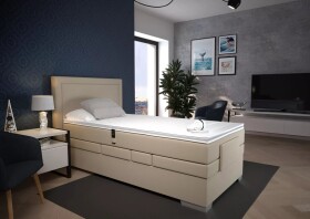 BLANÁŘ NÁBYTEK, a.s. Polohovatelný boxspring Margo - jednolůžko ROZMĚR: 100 x 200 cm