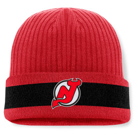Fanatics Pánská zimní čepice New Jersey Devils NHL A/CAP Beanie Cuff
