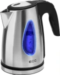 ECG RK 1740 stříbrná / rychlovarná konvice / 2200W / 1.7 L / nerez (341110334958)