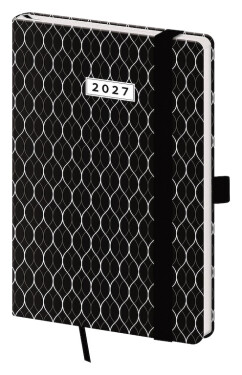 Týdenní diář 2027 Helma kapesní Vario Nexus s gumičkou