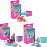 Mega Construx Barbie color reveal mikropanenka - Mattel Monsuno