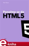 Ponořme se do HTML5