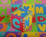 Mamido Abecední sada puzzle velká a malá písmena
