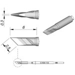 Weller RTP 020 G MS pájecí hrot uložení pájecího hrotu, gull wings Velikost hrotů 2 mm Délka hrotů 15.9 mm Obsah 1 ks