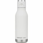 Asobu Wireless Double Wall Speaker Bottle White 0.5 L / Láhev s bezdrátovým reproduktorem / nerezová ocel (BT60 White)