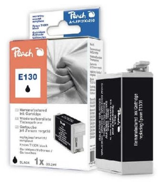 Peach T1301 alternativní cartridge / Epson Stylus Office BX525WD / 33 ml / Černá (314112)