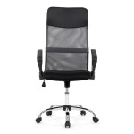 Kancelářská židle, houpací mechanismus, šedá síťovina, KA-E305 GREY