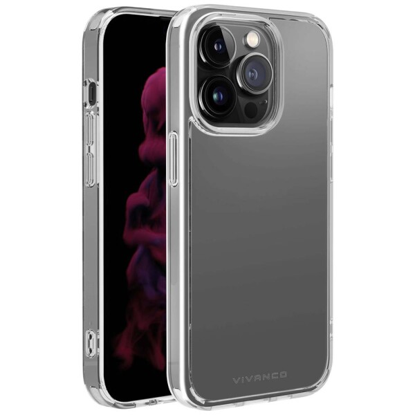 Vivanco Safe and Steady zadní kryt na mobil Apple iPhone 14 Pro transparentní indukční nabíjení