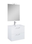 Koupelnová sestava s umyvadlem Ceramia Lea 61,5x55x41,7 cm bílá LEASET60B LEASET60B