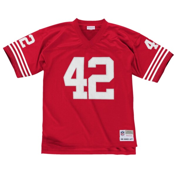 Mitchell & Ness Pánský dres San Francisco 49ers NFL Ronnie Lott #42 Throwback Velikost: S