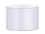 PartyDeco PartyDeco Bílá stuha 50 mm x 25 m (1 ks)