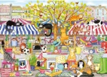 GIBSONS Puzzle Kočičí pouliční trh