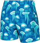 AQUA SPEED Plavecké šortky Finn Blue/Jellyfish Print