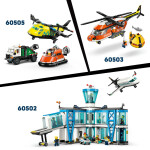 LEGO LEGO® City 60504 Záchranný člun pobřežní hlídky a vrtulník