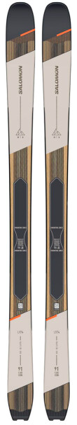 Skialpové lyže Salomon MTN 91 Carbon + vázání Salomon MTN Tour, Testované délka: 174