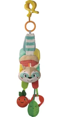 Clementoni BABY Plyšový mýval s klipem na zavěšení