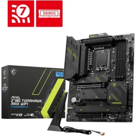 MSI MAG Z790 TOMAHAWK MAX WIFI / Z790 / LGA1700 / 4x DDR5 / PCEIx16 / 2.5GLAN / Wi-Fi / ATX (MAG Z790 TOMAHAWK MAX WIFI)