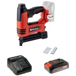 Einhell TE-CN 18 Li Power X-Change + 2,5 Ah-Kit 4257791 akumulátorová hřebíkovačka Délka svorek 10 - 22 mm akumulátor, v