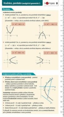 Matematika přehledem Kružnice, parabola