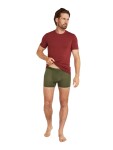 Pánské merino boxerky ICEBREAKER Mens 125 Cool-Lite Anatomica Boxers, Loden velikost: XXL