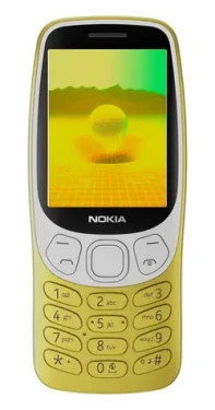 Nokia 3210 4G 2024 zlatá / Tlačítkový telefon / Dual SIM / 2,4" / FM rádio / Bluetooth 5.0 (1GF025CPD4L03)