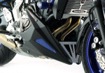 Yamaha MT-07 14-20, FZ-07 14-20, Xsr700 16-20, MT-07 Tracer 16-19, MT-07 Tracer GT Klín pod motor - 4 barvy - Matná černá-modrá mřížka