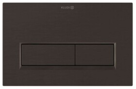 KLUDI - Unifix Ovládání splachování, kartáčovaný černý chrom 32PP01N2