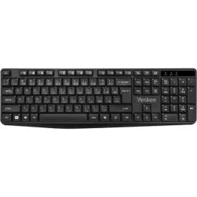 YENKEE YKB 2020CS WL PRIME černá / bezdrátová klávesnice / 2.4 GHz / 1x AAA (8590669298419)