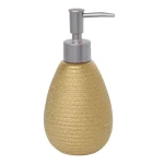 MSV OMAN dávkovač mýdla zlatý / keramika / 280 ml (3700703999645)