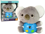 Mamido Plyšová koala s projektorem šedá